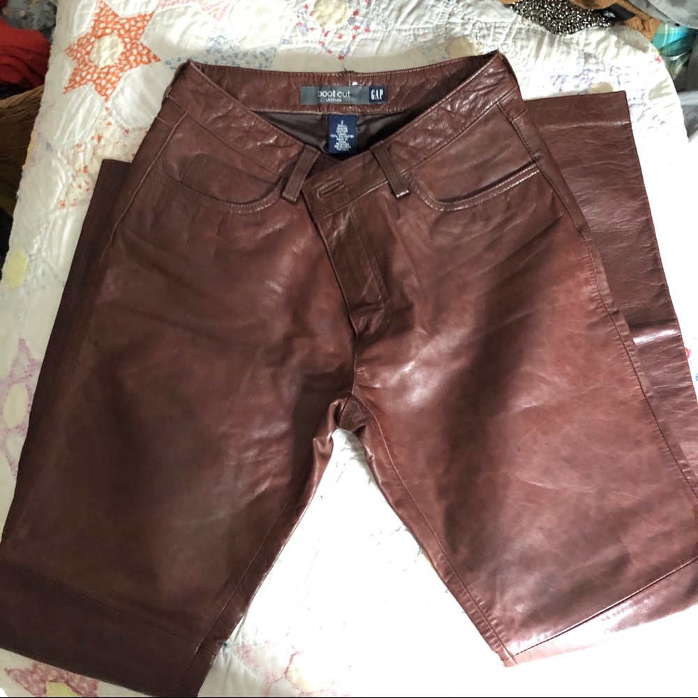 Vintage Gap Leather Jeans